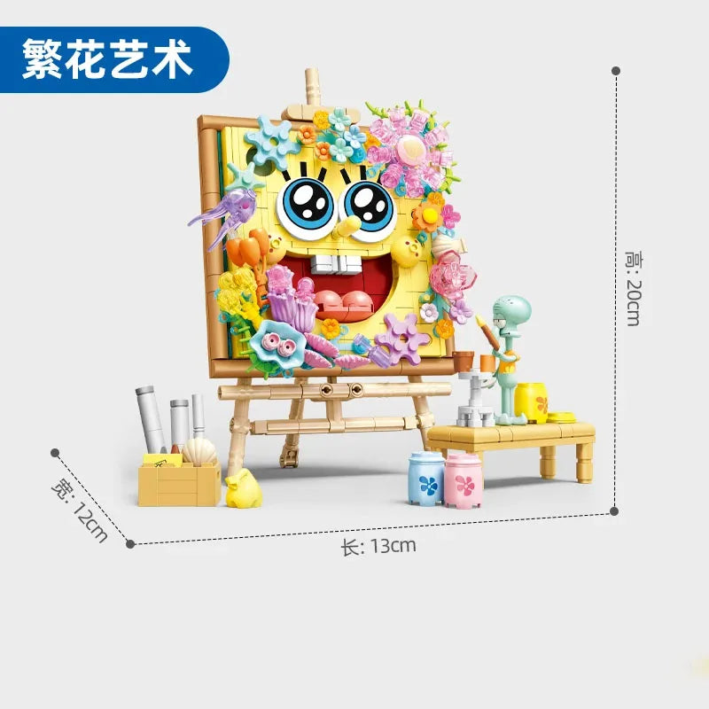 SpongeBob SquarePants Series Building Block Creative Bouquet - Image 8