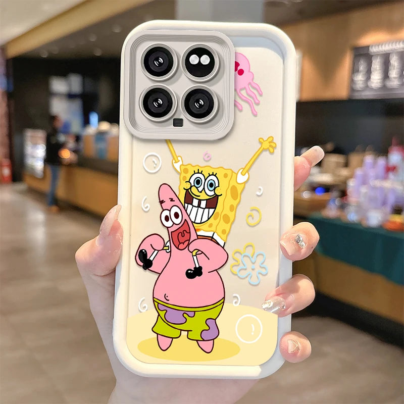 Fashion S-SpongeBobs Cartoon Soft Phone Case - Image 7