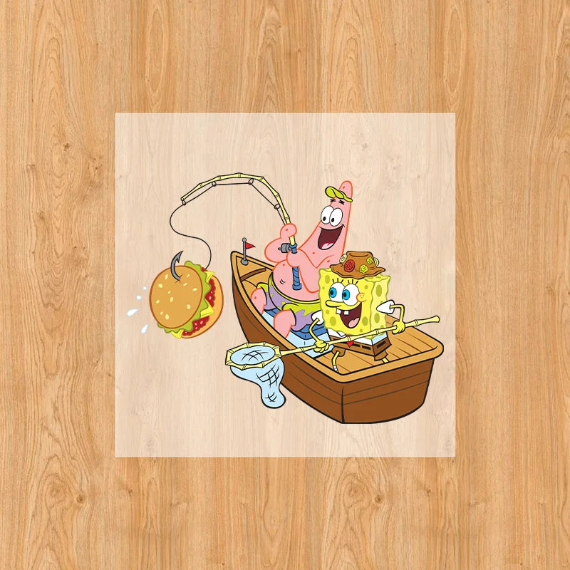 SpongeBob SquarePants Heat Transfer Stickers - Image 2