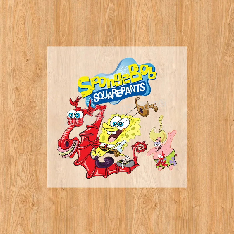 SpongeBob SquarePants Heat Transfer Stickers - Image 27
