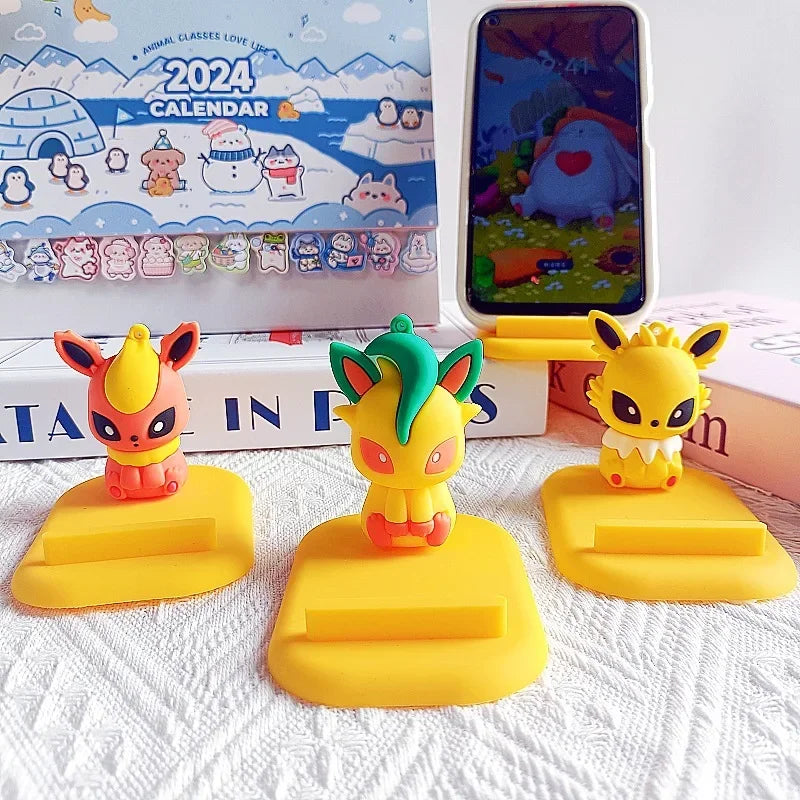 Pokémon Pikachu & Eevee Mobile Phone Holders - Image 3