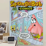 S-SpongeBob Fun Cartoon Chart Tapestry