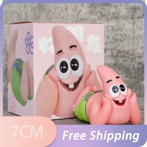 7cm Patrick Star Anime Figure Mobile Phone Holder
