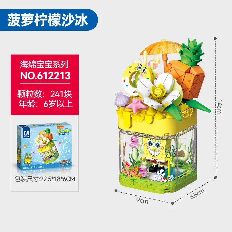 New SpongeBob SquarePants Cosy Night Light Building Blocks - Image 2