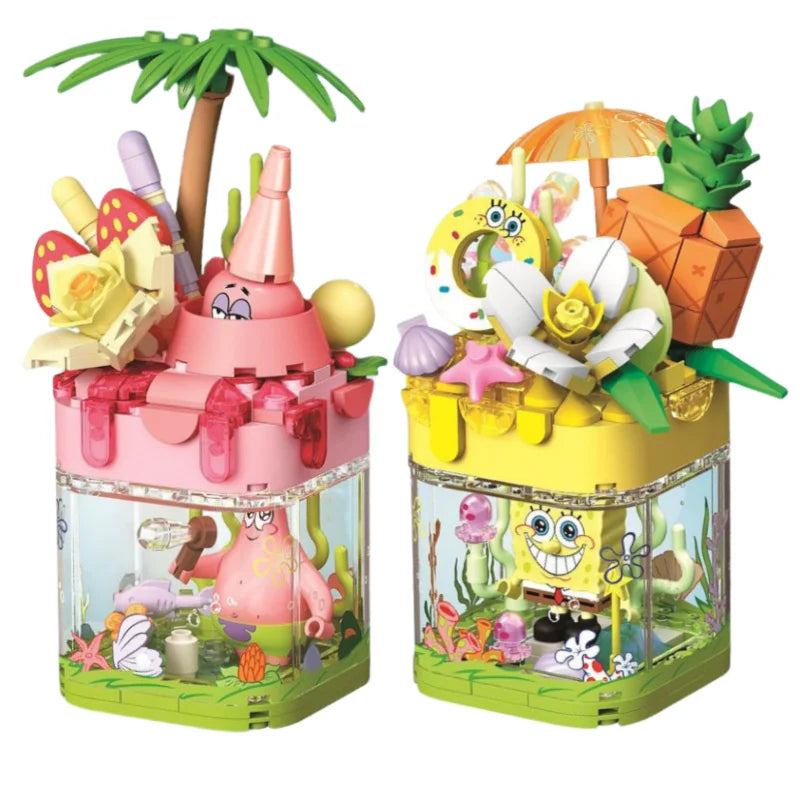 New SpongeBob SquarePants Cosy Night Light Building Blocks