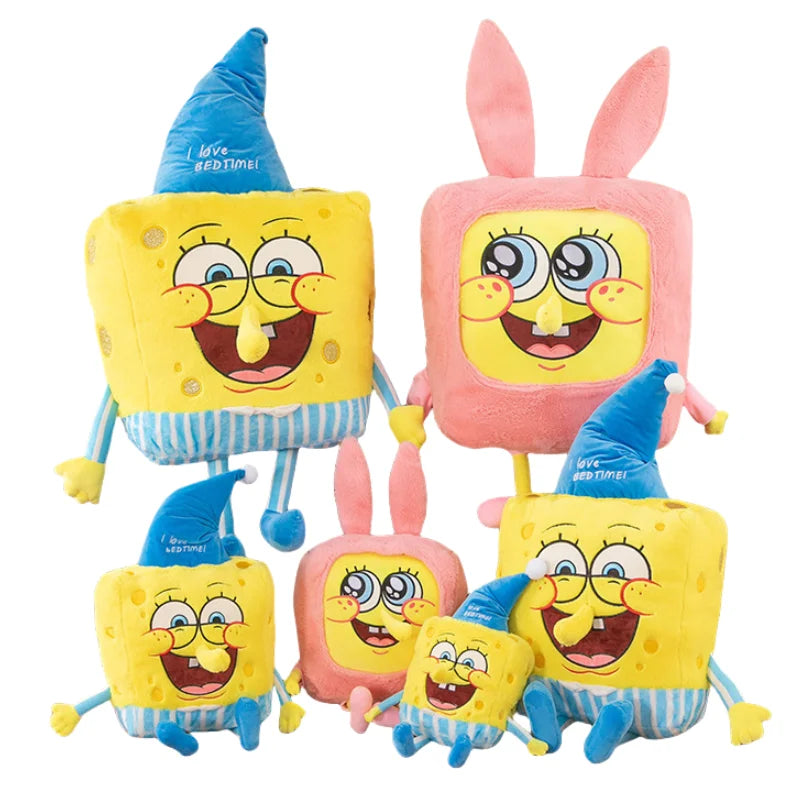 80CM Big Size Kawaii SpongeBob SquarePants Plushie - Image 5