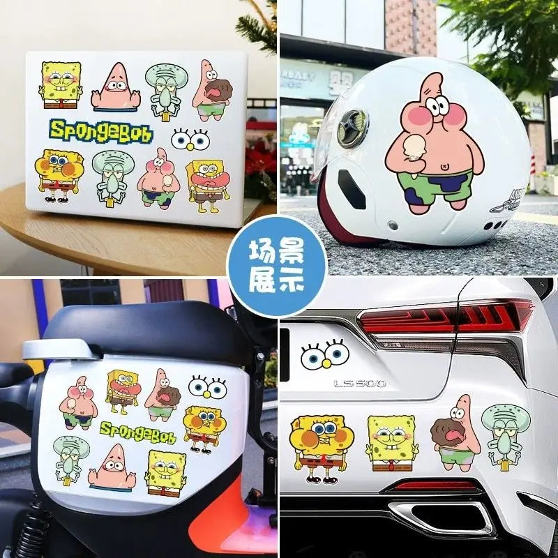 SpongeBob SquarePants Kawaii Cartoon Cute Patrick Stickers - Image 2
