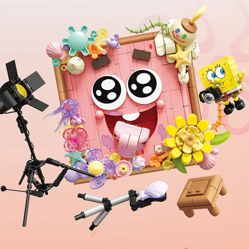 SpongeBob SquarePants Series Building Block Creative Bouquet - Image 4