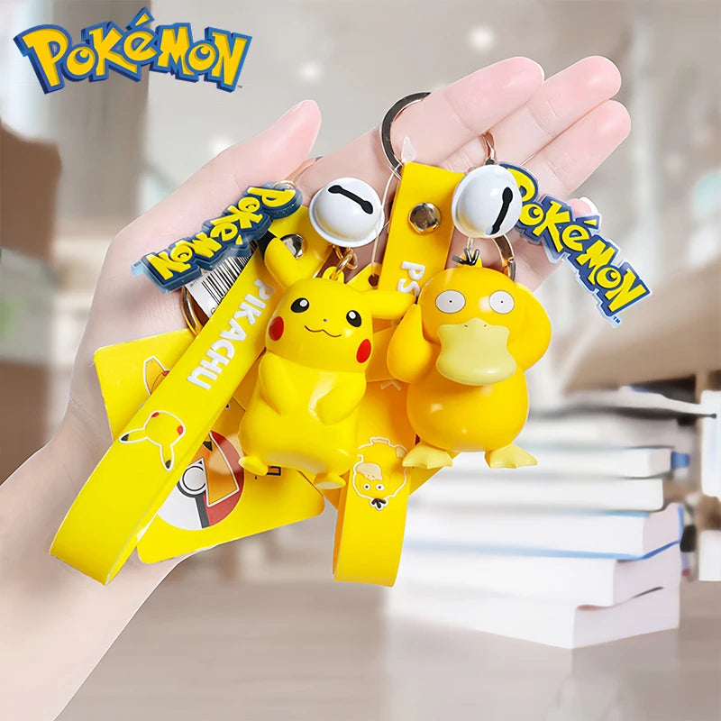 Kawaii Pokémon Pendant Keychains - Image 2
