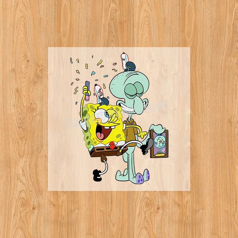 SpongeBob SquarePants Heat Transfer Stickers - Image 16