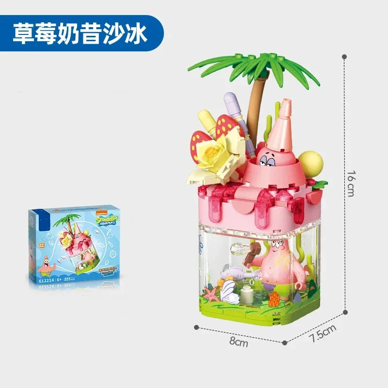 Creativity SpongeBob & Patrick House Building Block DIY - Image 7