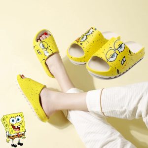 SpongeBob Cartoon Slippers – Cute Cosplay Summer Soft