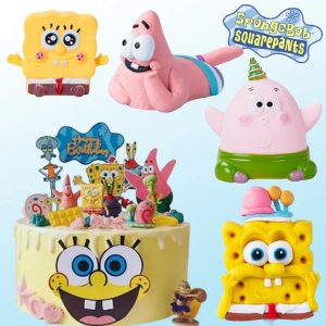 SpongeBob & Patrick Star Cake Decorations