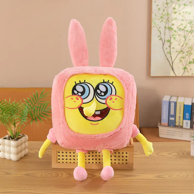 80CM Big Size Kawaii SpongeBob SquarePants Plushie - Image 7